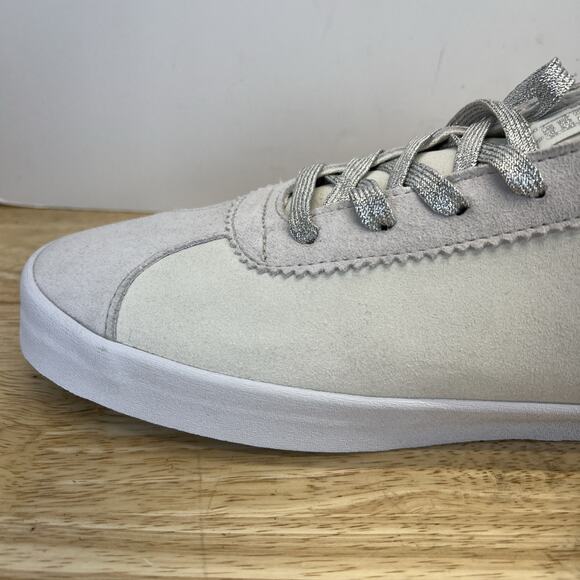 Vans Sport Low Mens Sz 13 High Shine Blanc De Blanc Suede Skater Sneakers Shoes main image 6